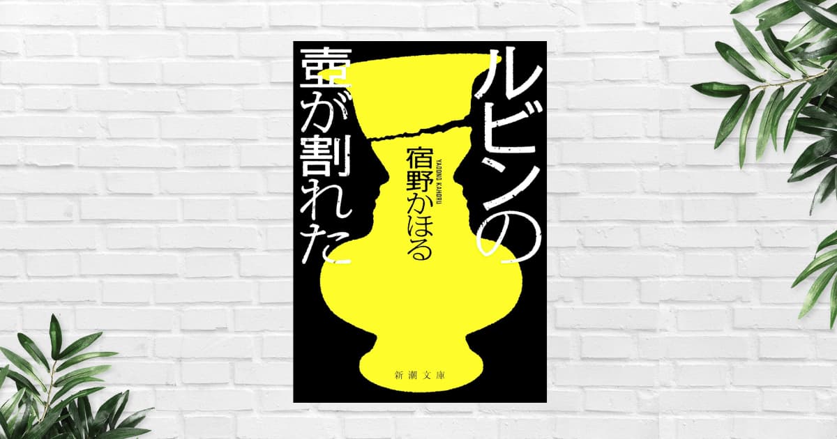 【書評/感想】ルビンの壺が割れた(宿野かほる) 驚愕の大どんでん返し！最後の一言が強烈で、思わず伏線確認