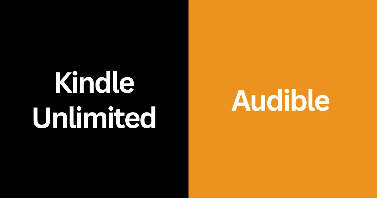 【結論】Kindle Unlimited vs Audible どっちがいい？選び方のポイント